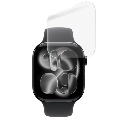 Folia hydrożelowa na ekran Bizon Glass Watch Hydrogel Duo do Apple Watch 11 / 10 42mm, 2 sztuki