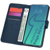 Etui z klapką Bizon Case Pocket do Motorola Edge 50 Pro, granatowe