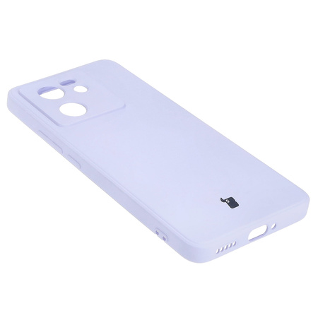 Etui Bizon Case Silicone Sq do Xiaomi 13T / 13T Pro, jasnofioletowe