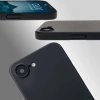 Etui Bizon Case Łupka do iPhone 16e, czarne