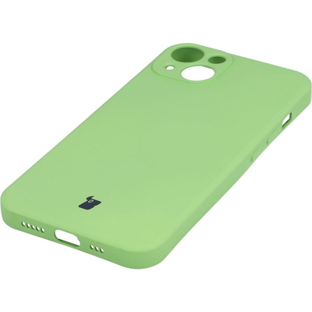 Etui Bizon Case Silicone do iPhone 13, zielone