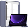 Etui Bizon Case Tab Clear Matt do Galaxy Tab S10 Lite / S10 FE / S9 / S9 FE, lawendowe