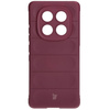 Pancerne etui Bizon Case Tur do Xiaomi Redmi Note 14 Pro 4G, burgundowe