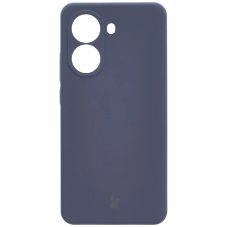 Silikonowe etui Bizon Soft Case do Xiaomi POCO X7 Pro, ciemnoniebieskie