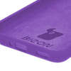 Silikonowe etui Bizon Soft Case do Xiaomi Poco F6 Pro, fioletowe