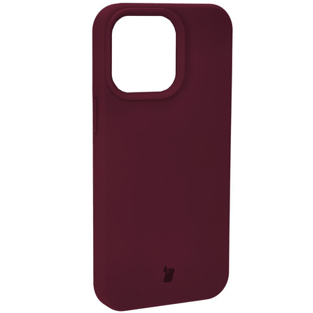 Etui silikonowe Bizon Soft Case do iPhone 14 Pro Max, ciemnofioletowe