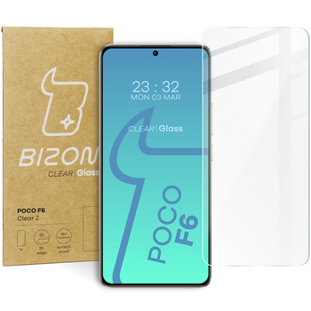 Szkło hartowane Bizon Glass Clear 2 do Xiaomi Poco F6
