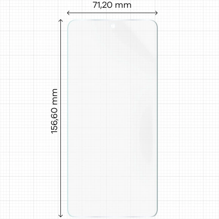 Folia matowa Bizon Glass Film Sun Duo do Xiaomi Poco F7 Ultra, 2 sztuki