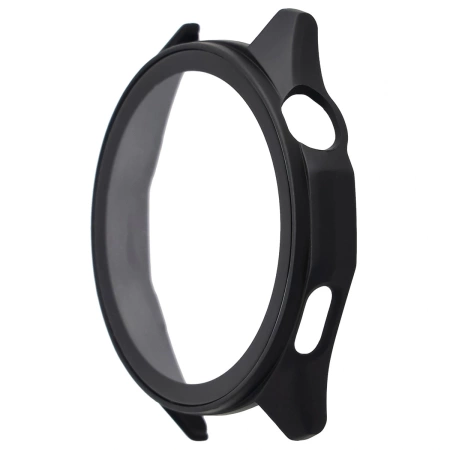 Etui ze szkłem do zegarka Bizon Case+Glass Watch do Huawei Watch GT6 46 mm, matowe czarne