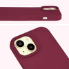 Etui silikonowe Bizon Soft Case do iPhone 15, ciemnofioletowe
