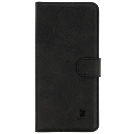 Etui z klapką Bizon Case Pocket do Motorola Edge 60 Fusion / 60, czarne