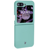Silikonowe etui Bizon Soft Case do Galaxy Z Flip7 FE / Z Flip6, turkusowe