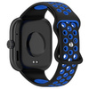 Pasek Bizon Strap Watch Octo do Xiaomi Redmi Watch 5/4 / Smart Band 9/8 Pro, czarno-niebieski