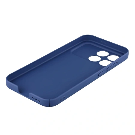 Etui Bizon Case Łupka do Xiaomi POCO F8 Pro, niebieskie