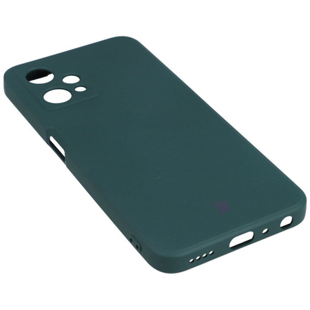 Etui Bizon Case Silicone do Realme 9 Pro, ciemnozielone