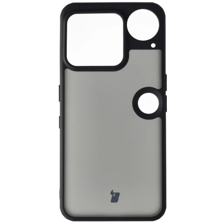 Etui Bizon Case Angelo do Nothing Phone (3), przydymione z czarną ramką