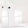 Etui z klapką Bizon Case Tab Clear Matt do Galaxy Tab A11 Plus / A9 Plus, różowe
