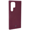 Silikonowe etui Bizon Soft Case do Galaxy S24 Ultra, ciemnofioletowe