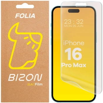 Folia matowa Bizon Glass Film Sun do iPhone 16 Pro Max, 1 sztuka