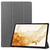 Etui Bizon Case Tab Croc do Galaxy Tab S10 Plus / S9 Plus, szare