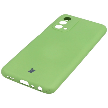 Etui Bizon Case Silicone do Oppo A93 5G, jasnozielone