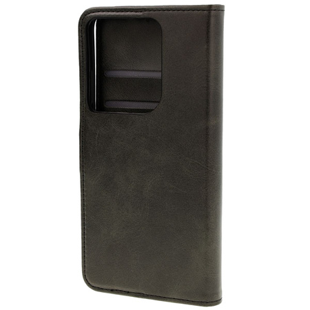 Etui z klapką Bizon Case Pocket do Motorola Edge 50 Neo, czarne