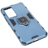 Etui Bizon Case Armor Ring do VIVO Y76 5G, niebieskie
