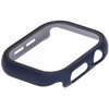 Etui ze szkłem do zegarka Bizon Case+Glass Watch do Apple Watch 11 / 10 42mm, ciemnoniebieskie