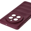 Pancerne etui Bizon Case Tur do Realme 12 Pro / 12 Pro+, burgundowe