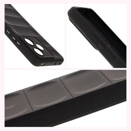 Pancerne etui Bizon Case Tur do Realme GT 7 / 7T, czarne