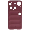 Pancerne etui Bizon Case Tur do Nothing Phone (3), burgundowe