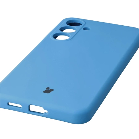 Silikonowe etui Bizon Soft Case do Galaxy S25 FE, niebieskie