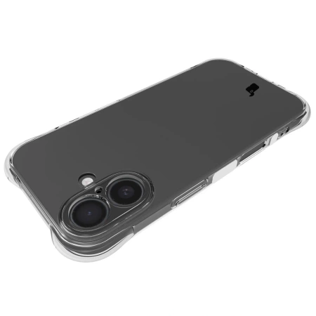 Elastyczne etui Bizon Case Salpa do iPhone 17, przezroczyste