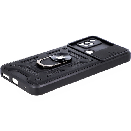 Etui Bizon Case CamShield Ring do Moto G10 / G20 / G30, czarne