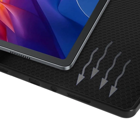 Etui z klapką Bizon Case Tab Lizard do Xiaomi Redmi Pad 2, ciemnozielone