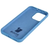 Silikonowe etui Bizon Soft Case do Oppo Reno 14, niebieskie