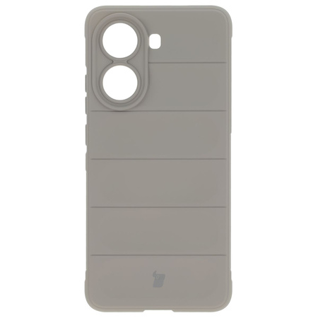 Pancerne etui Bizon Case Tur do Xiaomi Poco X7 Pro, jasnoszare