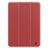Etui Bizon Case Tab Croc do iPad Pro 11" 2025 / 2024, burgundowe