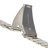 Pasek ze stali nierdzewnej Bizon Strap Watch Aura do Apple Watch 38/40/41/42 mm, srebrny