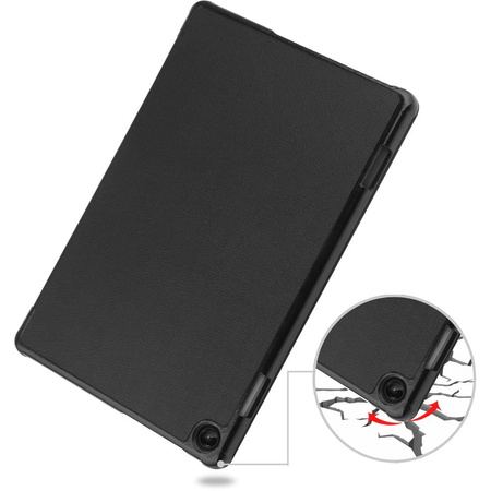 Etui Bizon Case Tab Croc do Lenovo Tab M10 Gen 3, czarne