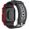Etui z paskiem Bizon Strap + Case Watch Armor do Apple Watch 40 / 41mm, czerwone