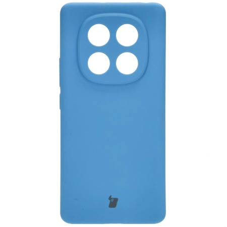 Silikonowe etui Bizon Soft Case do Xiaomi Redmi Note 14 Pro 4G, niebieskie