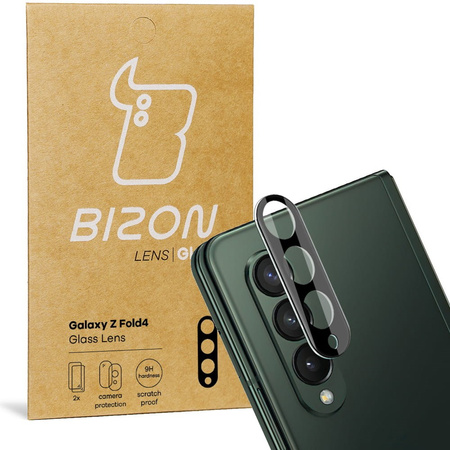 Szkło na aparat Bizon Glass Silk Lens dla Galaxy Z Fold4, 2 sztuki