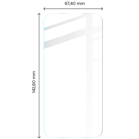 Etui + 2x szkło Bizon Case Camshield Pack do Apple iPhone 14, czarne