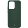 Silikonowe etui Bizon Soft Case do Oppo Reno13 Pro, ciemnozielone