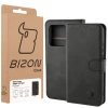 Etui z klapką Bizon Case Pocket do Motorola Edge 50 Neo/60 Neo, czarne