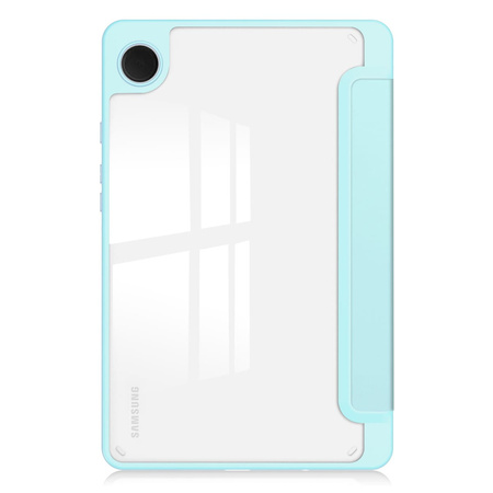 Etui Bizon Case Tab Clear Matt do Galaxy Tab A9, błękitne