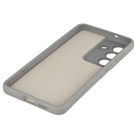 Pancerne etui Bizon Case Tur do Galaxy S26 Plus, jasnoszare