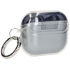 Elastyczne etui z karabińczykiem Bizon Case Headphone Clear do Galaxy Buds 3/3 Pro/3 FE przeźroczyste