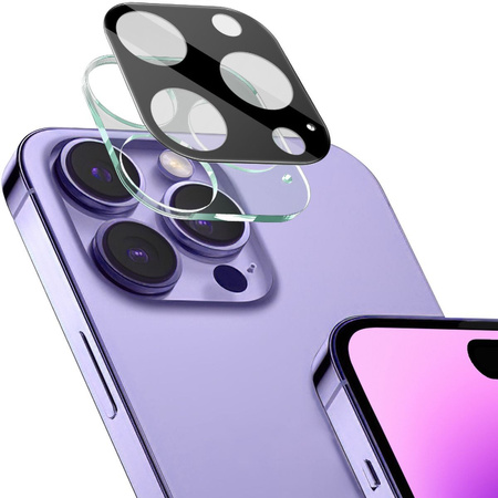 3x Szkło + szybka na aparat Bizon Clear 2 Pack do iPhone 16 Pro